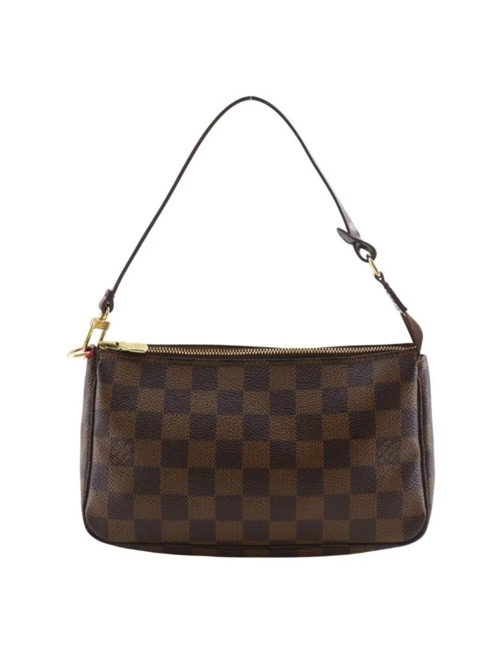 Louis Vuitton Pochette Pouch Damier Canvas Brown